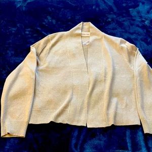 EUC Calvin Klein Gold Sparkle Shrug